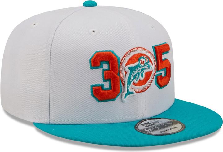 Actual product image New Era 9Fifty Retro Miami Dolphins 305
