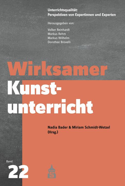 Actual product image WBV Wirksamer Kunstunterricht (German, Nadia Bader, Miriam Schmidt-Wetzel, 2024)