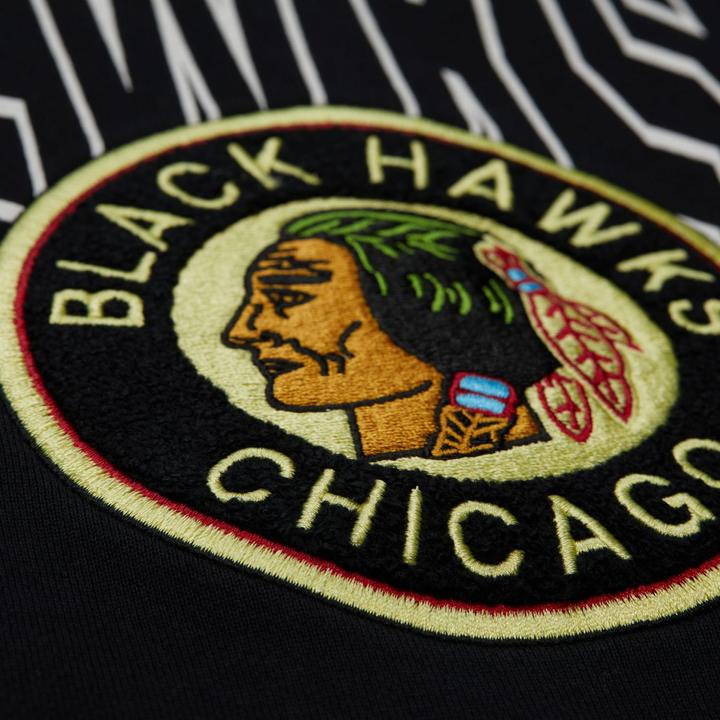 Produktbild Mitchell & Ness M&N Fleece Oversized Hoody Chicago Blackhawks - XXL (XXL)