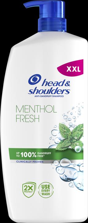 Head & Shoulders Menthol Fresh Shampoo 800 ml - Anti-Schuppen (800 ml, Flüssiges Shampoo)