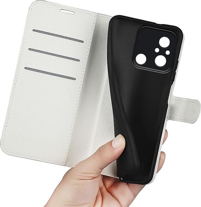 Immagine prodotto Cover-Discount Xiaomi Redmi 12C - Custodia in pelle bianca (Xiaomi Redmi 12C)