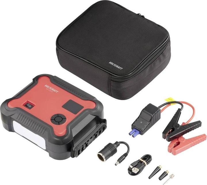 Actual product image Voltcraft Jumper cable VC-CJS72 VC-15820465 Jumper current (12 V)=600 A 12 (1200 A, 16000 mAh)