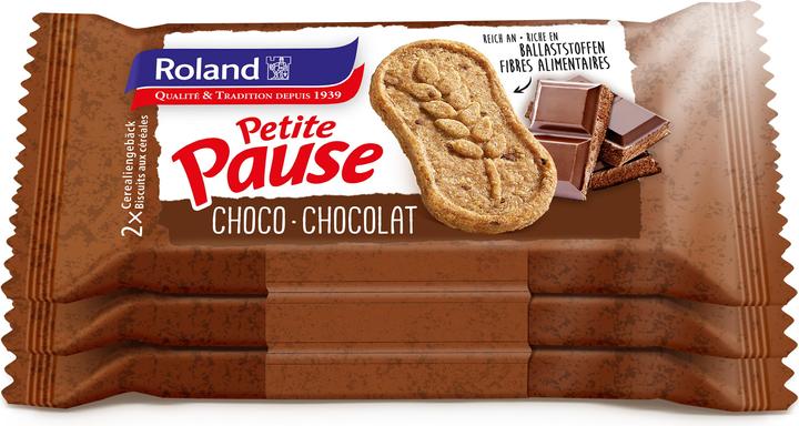 Actual product image Roland Snack Petite Pause Chocolat 3x35g (1 pcs., 105 g)