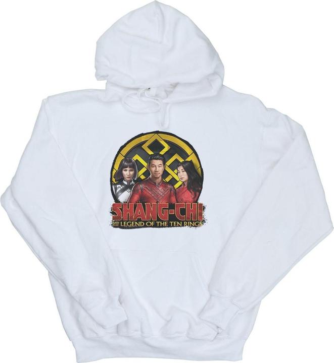 Produktbild ShangChi And The Legend Of The Ten Rings Group Logo Emblem Kapuzenpullover Mädchen (152, 158)