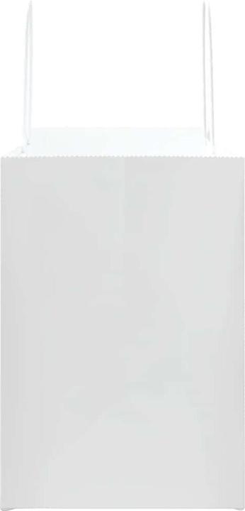 Image du produit VidaXL Sacs en papier kraft 250 pcs. avec anse Blanc 32x17x25 cm Sac en papier (Pochette cadeau, 250 x)