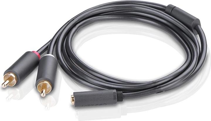 Produktbild Ugreen 3.5mm Buchse – 2x RCA (0.25 m, 3.5mm Klinke (AUX))