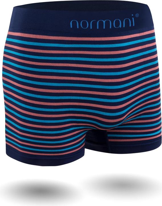 Produktbild Normani 12 Stück Mikrofaser-Boxershorts für Herren (XL, 12er Pack)
