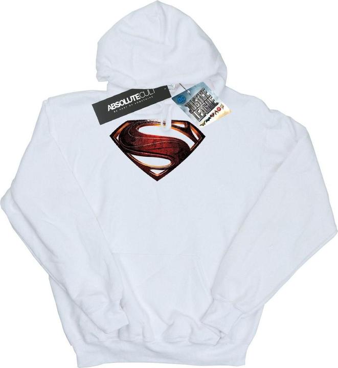 Image du produit - Sweat à capuche JUSTICE LEAGUE MOVIE SUPERMAN EMBLEM - Garçon (140, 146)