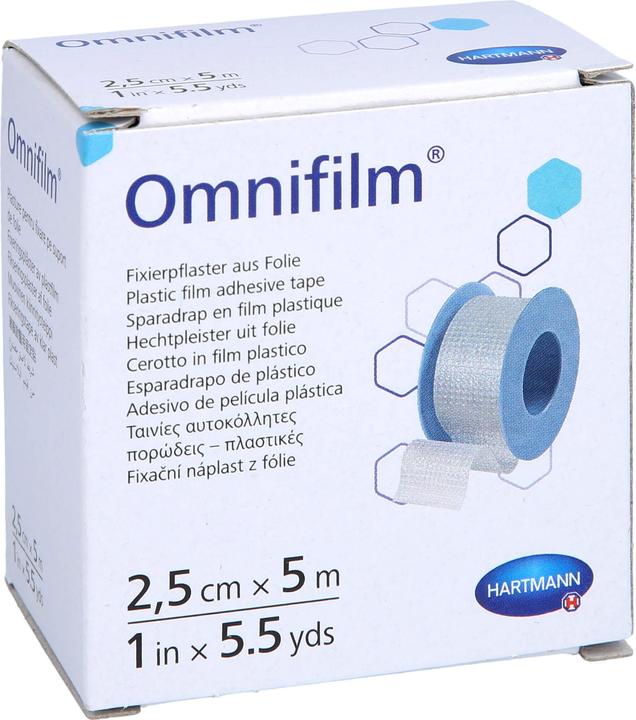 Image du produit Hartmann Omnifilm Pansement de fixation en film 2,5 cm x 5 m, 1 pc. pansement (1 x)