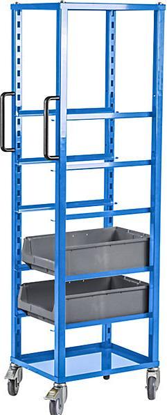 Image du produit kaiserkraft Chariot de transport pour bacs à bec CustomLine (200 kg)