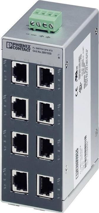 Phoenix Contact Ethernet FL SWITCH SFN 8TX (8 Ports)