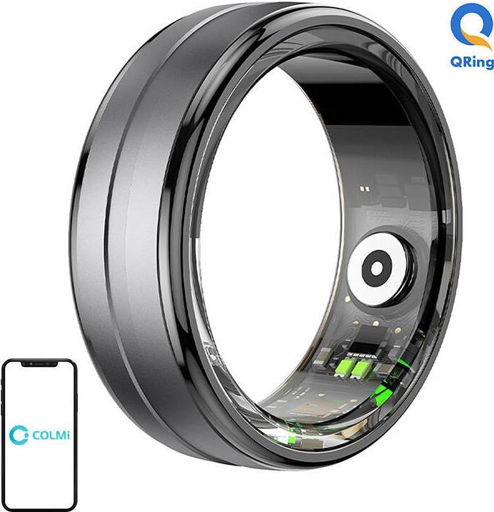 Colmi Smartring R06 18.1MM 8 (Czarny) (8, czarny)