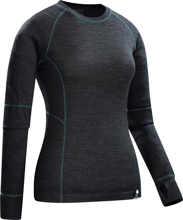 Actual product image Mountain Warehouse Womens/Ladies Ultra Merino Wool Round Neck Top (44 D)