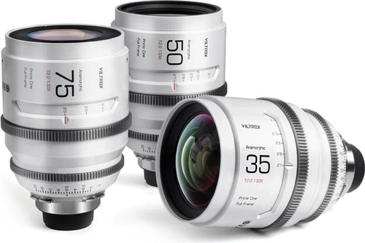 Actual product image Viltrox Anamorphic Lens SET 35/50/75mm T2.0 1.33X PL-Mount (L-Mount, full size)