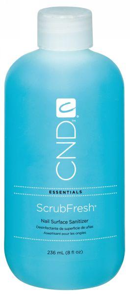 Actual product image CND Scrub Fresh nail degreaser (Nail enamel remover, Blue)