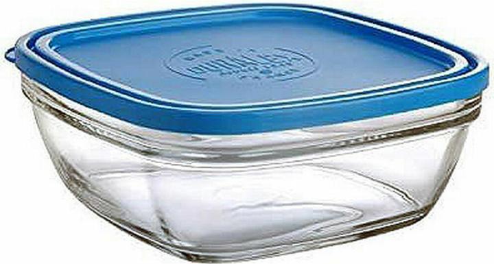 Duralex Boîte à lunch carrée freshbox 23x23x9cm couvercle