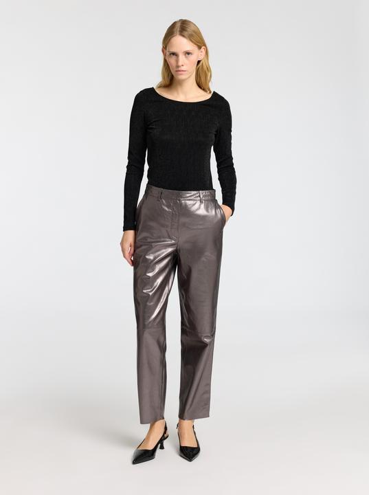 Image du produit Selected Femme Haut à paillettes avec manches longues (XXL)