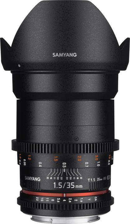 Produktbild Samyang 35mm T1.5 VDSLR II Canon EF (Canon EF, Vollformat)