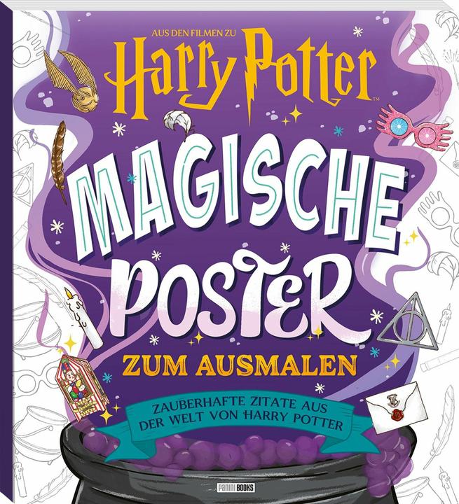 Produktbild Panini Harry Potter: Magische Poster zum Ausmalen