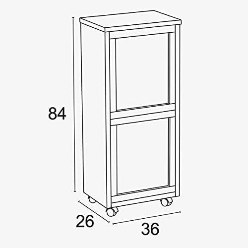 Immagine prodotto Arredamentiitalia Sistema di separazione dei rifiuti, bianco (12 l)