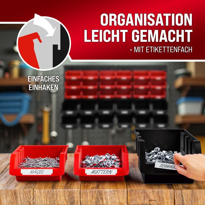 Produktbild Deuba Wandregal mit Stapelboxen