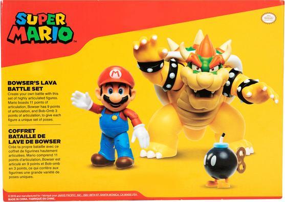 Produktbild Jakks Pacific World of Nintendo: Mario vs. Bowser Lava Battle