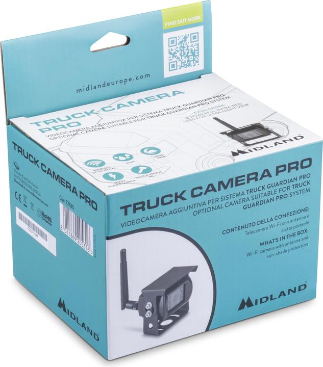 Actual product image Midland Truck Guardian Pro radio camera for trucks