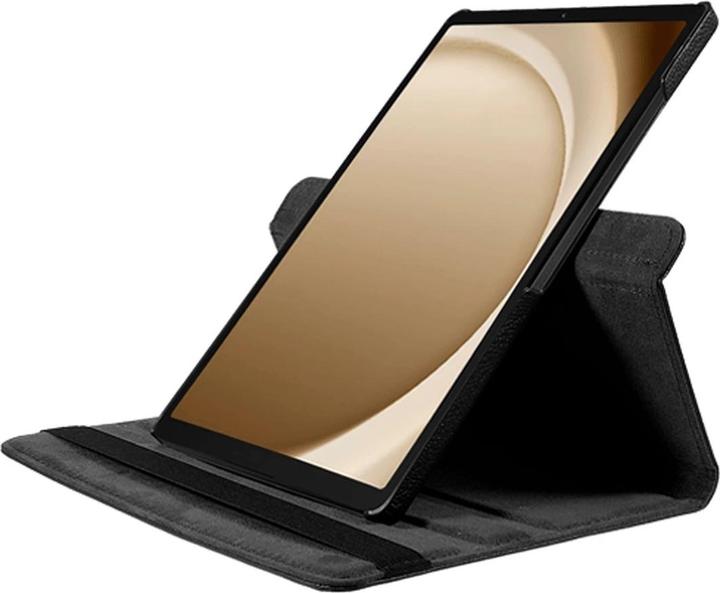 Produktbild Just in Case Pu-Leder Rotating 360 Book HÃ¼lle Schwarz Samsung Galaxy Tab A9 (Galaxy Tab A9)