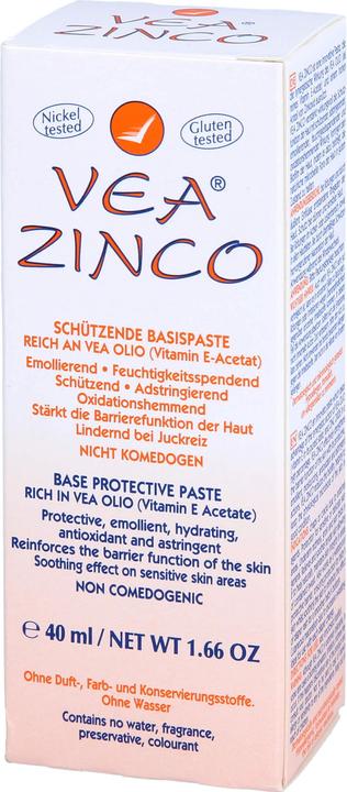Image du produit VEA pâte protectrice oxyde de zinc pâte (Lotion pour le corps, 40 ml)