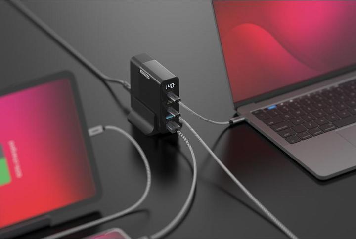 Actual product image Sitecom 140W PD DESKTOP CHARGER, LED (140 W)