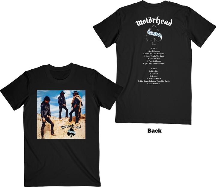 Actual product image Motorhead Ace of Spades Track list (XXL)