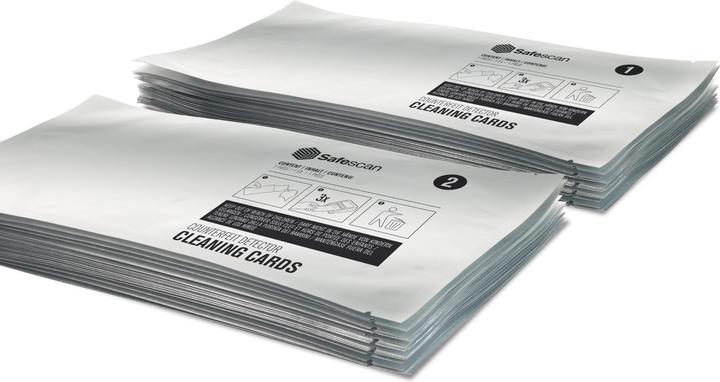 Produktbild Safescan Reinigungskarten für Geldscheinprüfer (Geldscheinprüfer)