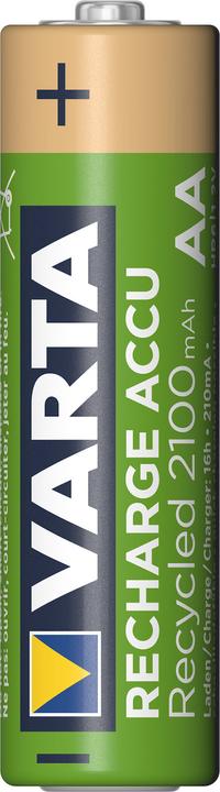 Produktbild Varta Akku AA Recycled AA 2100mAh 2er-Pack (2 Stk., AA, 2100 mAh)