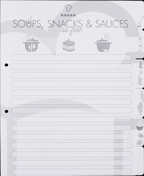 Actual product image Herma Recipe folder A4 (A4, 70 mm, 1 Piece)
