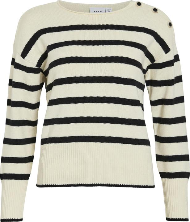 Vila Gestreifter Strickpullover
