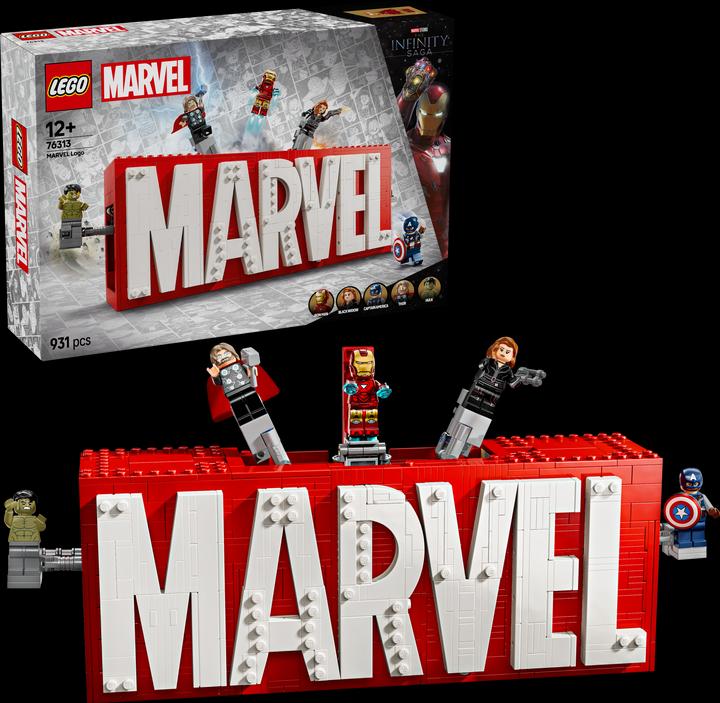 Actual product image LEGO Logo & Minifiguren (76313, LEGO Marvel)