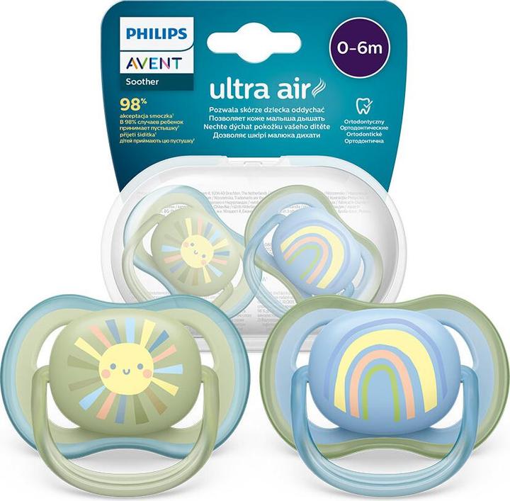 Produktbild Philips Avent Avent Ultra air 2pcs 0- 6 m Junge