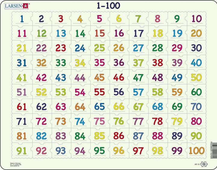 Image du produit Larsen 1-100 énigmes (100 pièces)