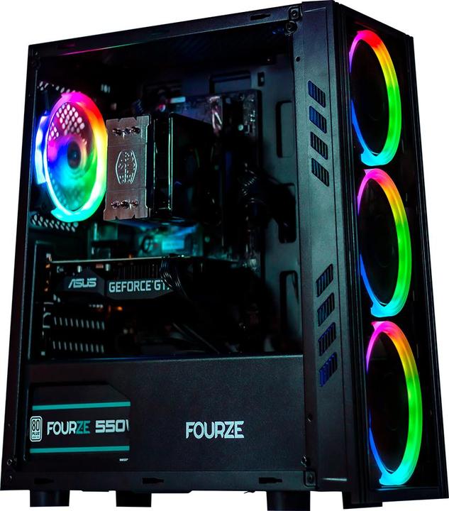 Produktbild Fourze FZ-Gaming-002 (Intel Core i3-10105F, 8 GB, 500 GB, GeForce GT 730)