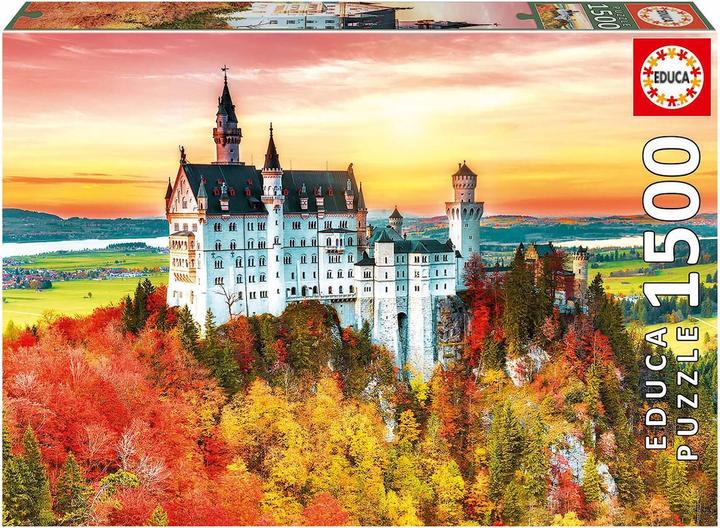 Produktbild Educa Neuschwanstein Herbst Puzzle (1500 Teile)