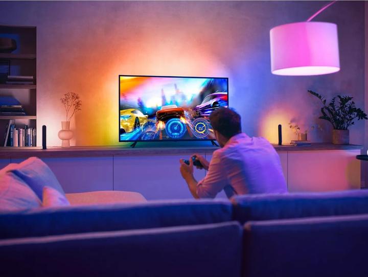 Actual product image Philips Hue Play Gradient Lightstrip 55" (RGBW, 216.50 cm, Indoor)