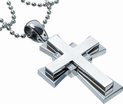 Actual product image Simmons Jewelry Co. Pendant cross - DPG1057DIA