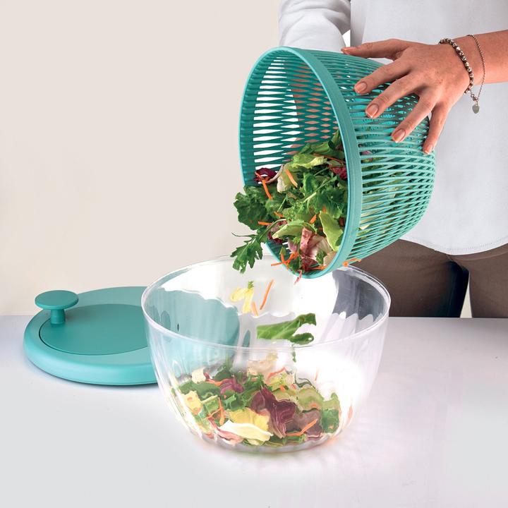Produktbild Guzzini 170900175 Spin e Store Kitchen Active Design Salatschleuder Grün
