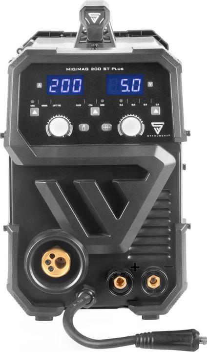 Actual product image Stahlwerk Welding machine MIG MAG 200 ST PLUS shielded arc welding machine IGBT with 200 A