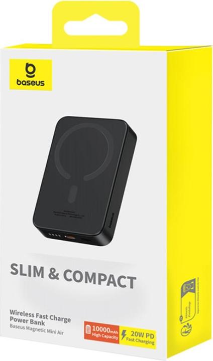 Immagine prodotto Baseus Magnetic Mini Air Powerbank (10000 mAh, 20 W, 37 Wh)