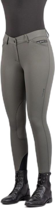 Euro-star Reithose ESArista Fashion Dia. Kniegrip Damen- Castor grey (44)