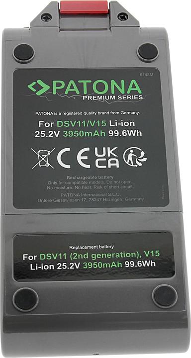Produktbild Patona Premium Akku Dyson V11 2. Gen.