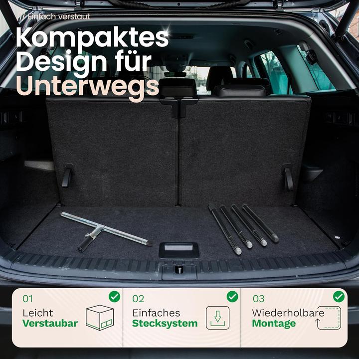 Actual product image Novaliv 5X Wasserabzieher Boden Dusche 45 cm Auto mit 137 cm Stiel Duschabzieher Abzieher Dusche Bod