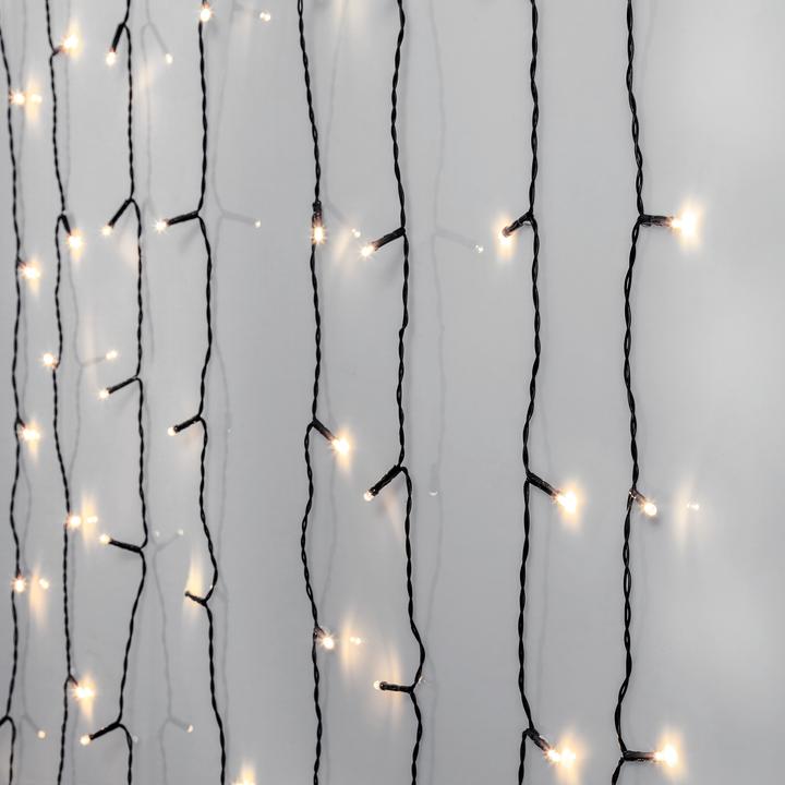 Produktbild Star Trading LED crispy white, Vorhang, 120 LEDs (1.30 m)