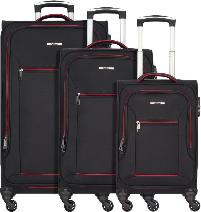 Immagine prodotto Nowi Set di valigie Sevilla a 4 ruote 3 pezzi (156 l, XL (da 115l))